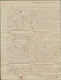 Tunesien: 1834 Entire Letter From The French Army Expedition Corps In Mustapha (dated 28. March 1834 - Briefe U. Dokumente