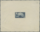 Tunesien: 1928, Children's Relief, Epreuve In Dark Ultramarine, Issued Design With Blank Value Field - Brieven En Documenten