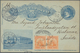 Delcampe - Uruguay: 1880/1904, Stationery Cards Used (7 Inc. Two Uprated) Inc. 6 To Foreign To France, Germany - Uruguay