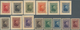 Uruguay: 1928/1936, General José Gervasio Artigas, Set Of 80 Specimen/essays (one Stamp Damaged, Par - Uruguay