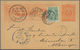 Uruguay - Ganzsachen: 1892, Two Stationery Cards: 2 C Orange On Buff And 2 C Green On Greenish Both - Uruguay