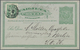 Uruguay - Ganzsachen: 1892, Two Stationery Cards: 2 C Orange On Buff And 2 C Green On Greenish Both - Uruguay