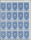 Delcampe - Venezuela: 1953, Coat Of Arms 'TRUJILLO‘ Airmail Stamps Complete Set Of Seven In Blocks Of 20 From U - Venezuela