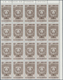 Delcampe - Venezuela: 1953, Coat Of Arms 'TRUJILLO‘ Airmail Stamps Complete Set Of Seven In Blocks Of 20 From U - Venezuela