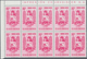 Delcampe - Venezuela: 1953, Coat Of Arms 'BARINAS‘ Airmail Stamps Complete Set Of Nine In Blocks Of Ten From Di - Venezuela