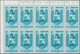 Delcampe - Venezuela: 1953, Coat Of Arms 'BARINAS‘ Airmail Stamps Complete Set Of Nine In Blocks Of Ten From Di - Venezuela