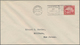Vereinigte Staaten Von Amerika: Second Air Mail Issue (Scott C4-C6), Tied By "Washington D.C." First - Gebraucht