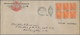 Vereinigte Staaten Von Amerika: 1922. 6c Garfield Perf 11 (Scott 558), Horizontal Block Of Six, Tied - Usati