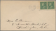 Vereinigte Staaten Von Amerika: 1923. 1c Franklin Perf 10 Horizontal Coil (Scott 597), Pair Tied By - Used Stamps