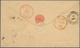 Vereinigte Staaten Von Amerika - Ganzsachen: 1853, Stationery Envelope Washington 3 C Red On Yellow- - Andere & Zonder Classificatie