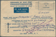 Delcampe - Vereinigte Staaten Von Amerika - Militärpost / Feldpost: 1944/1945, Five POW Airmail Lettersheets Us - Other & Unclassified