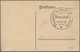 Flugpost Deutschland: 1912, DARMSTADT RHEIN MAIN UNIKAT, Portofreie Postkarte Der ZS (= Zeitungsstel - Luft- Und Zeppelinpost