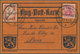 Flugpost Deutschland: 1912. Airmail Rhein Main Darmstadt 14.6.12, Each Destination Paris. Lot Of 3 C - Luft- Und Zeppelinpost