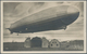 Zeppelinpost Deutschland: 1929. German Zeppelin Real Photo RPPC Flown On The Graf Zeppelin LZ127 Air - Luchtpost & Zeppelin