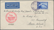 Zeppelinpost Deutschland: 1930, VOGTLANDFAHRT: Wunderbarer Bordpostbrief (Stempel Type IIIa) Mit Son - Luft- Und Zeppelinpost