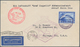 Zeppelinpost Deutschland: 1930, SÜDAMERIKAFAHRT: Bordpostkarte 19.5.30, Abwurf PRAIA (ASt.), Mi. 438 - Luft- Und Zeppelinpost