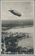 Zeppelinpost Deutschland: 400. Fahrt 1934, Frankfurt - F'hafen, Bordpost 14.9., Post Von Besatzungsm - Luft- Und Zeppelinpost