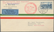Zeppelinpost Europa: 1930, SCHWEIZ, 5 Fr. Gebirgslandschaften Blau Auf Zuleitung Zur Südamerikafahrt - Andere-Europa