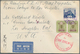 Zeppelinpost Übersee: 1929. Japan Cover Flown On The Graf Zeppelin's 1929 Weltrundflug / Round-the-w - Zeppeline