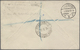 Zeppelinpost Übersee: 1934, MAROCCO/BRITISCHE POST, FRANZÖSISCHE, CASABLANCA/10.SAF 1934, Dekorative - Zeppelins