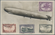 Zeppelinpost Übersee: 1934, Weihnachtsfahrt, 12. Südamerikafahrt 1934, R-Karte Ab Elisbethville 17.1 - Zeppelins