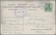Schiffspost Deutschland: 1908, DR 5 Pf. Germania On Picture-postcard Cancelled By Postmark "SASSNITZ - Briefe U. Dokumente