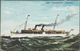 Schiffspost Deutschland: 1908, DR 5 Pf. Germania On Picture-postcard Cancelled By Postmark "SASSNITZ - Brieven En Documenten