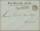 Schiffspost Alle Welt: 1899, "FRAN FINLAND." Frame Handstamp On Letter From Hangö/Finland With Handw - Sonstige & Ohne Zuordnung