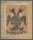 Albanien: 1913, Double Headed Eagle Overprints, 2pa. On 5pa. Ocre, Fresh Colour And Normally Perfora - Albanië
