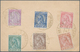 Albanien: 1913, 2 Q - 50 Q Definitives 'Skanderbeg', Complete Set Of Six Values, Franked On Reverse - Albanië