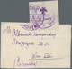 Albanien: 1913, 10 Pa Violet 'handstamp Issue', Single Franking On Wrapper From (VL)ONE, (..)11.1913 - Albanien