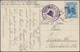 Albanien: 1914, 25 Q Blue 'Prince William Of Wied', Tied By Cds ZELENIKA, 31.10.1916, Single Frankin - Albanien