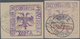 Albanien - Lokalausgaben: KORCE, Albanian Military Mail Provisionals, 1914, 10 Pa Red On Violet And - Albanië