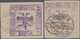 Albanien - Lokalausgaben: KORCE, Albanian Military Mail Provisionals, 1914, 10 Pa Red On Violet And - Albania