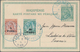 Albanien - Ganzsachen: 1913, 5 Q/5Q Green Postal Stationery Double Postcart With Additional Franking - Albanien