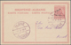 Albanien - Ganzsachen: 1914, Prince William's Arrival, Stationery Cards 5q. Green And 10q. Red Postm - Albanien