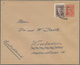 Albanien - Ganzsachen: 1926, 10 Q Brick-red Postal Stationery Cover With Additional Franking 15 Q Br - Albanië