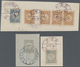 Albanien - Stempel: 1913, SHQIPENIE Type Postmarks Used On Ottoman Empire Stamps: Attractive Group C - Albanië