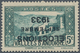 Andorra - Französische Post: 1933, "ELECTIONS" Overprints, Private Issue, 5c. Bluish Green With Inve - Andere & Zonder Classificatie