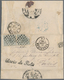 Belgien: 1868: Entire Letter Sent By The „ministère Des Travaux Public“ Franked With Pair Of Belgiqu - Andere & Zonder Classificatie