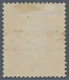 Belgien: 1878, Leopold II. 5fr. Redbrown Fine Used With Roller Cancel But Minor Thinned, Scarce Stam - Other & Unclassified