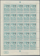 Belgien: 1911, Caritas Issue (type Montald) 5c. Greenish-blue With Opt. ‚CHARLEROI 1911‘ Complete Sh - Sonstige & Ohne Zuordnung
