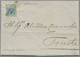 Bosnien Und Herzegowina: 1854, Entire Letter To Triest Bearing Austria 9kr. Blue Hand-made Paper, Wr - Bosnië En Herzegovina