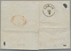 Bosnien Und Herzegowina: 1854, Entire Letter To Triest Bearing Austria 9kr. Blue Hand-made Paper, Wr - Bosnië En Herzegovina