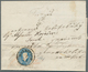 Bosnien Und Herzegowina: 1861, Entire Letter From MOSTAR To Triest, Carried Privately To Metkovic (C - Bosnië En Herzegovina