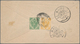 Bosnien Und Herzegowina - Ganzsachen: 1882 Postal Stationery Envelope 5k. Red Used From Sarajevo To - Bosnia And Herzegovina