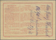 Bosnien Und Herzegowina - Ganzsachen: 1900/1907, 10 H Rose Receipt (Aufgabeschein) Cancelled With Bl - Bosnië En Herzegovina