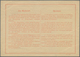 Bosnien Und Herzegowina - Ganzsachen: 1900/1907, 10 H Rose Receipt (Aufgabeschein) Cancelled With Bl - Bosnien-Herzegowina