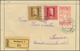 Bosnien Und Herzegowina - Ganzsachen: 1917, 15 H Card Letter With Additional Franking By 10 And 15 H - Bosnia And Herzegovina