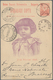 Bulgarien - Ganzsachen: 1896, 10 Kop. Picture Stationery Card, Showind Picture Of Thrown Heir Boris - Cartoline Postali